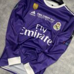 Ronaldo Real Madrid Purple Sublimation Embroidery -2016/17