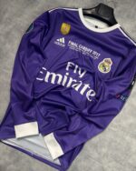 Ronaldo Real Madrid Purple Sublimation Embroidery -2016/17