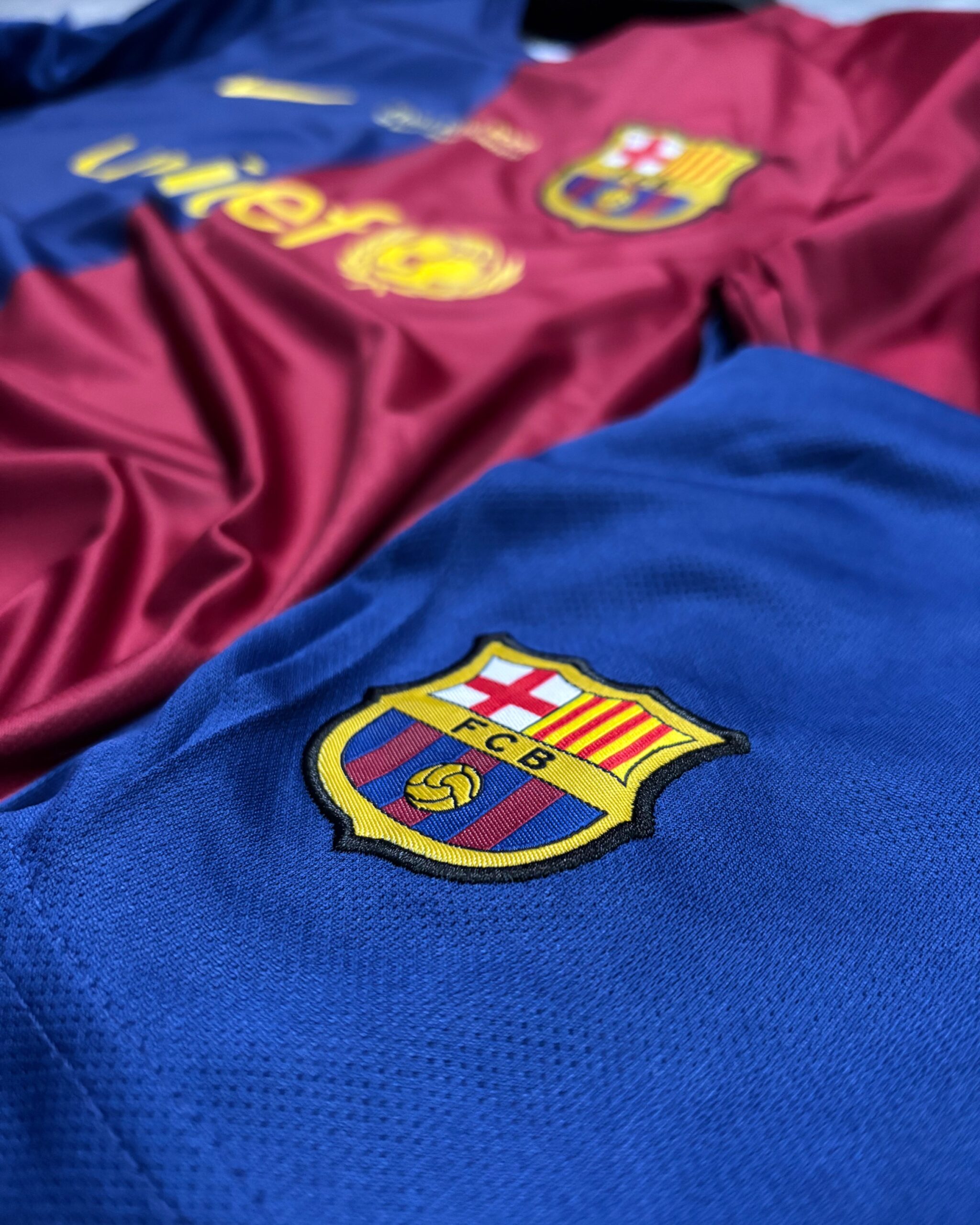 Messi Barcelona Home Retro - 2009/10 (with Shorts)