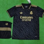 Real Madrid Black and Gold Special /Set Jersey 2024-25
