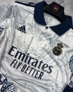 Real Madrid White Dragon - Set (with Shorts) - Image 2
