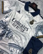 Real Madrid White Dragon - Set (with Shorts)