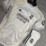 Kids Real Madrid Home Kit -25/26 (with shorts)