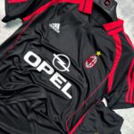 AC Milan Away Set Jersey- Retro 2000-01