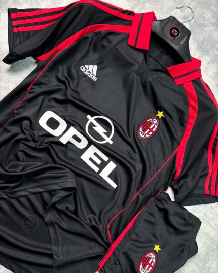 AC Milan Away Set Jersey- Retro 2000-01