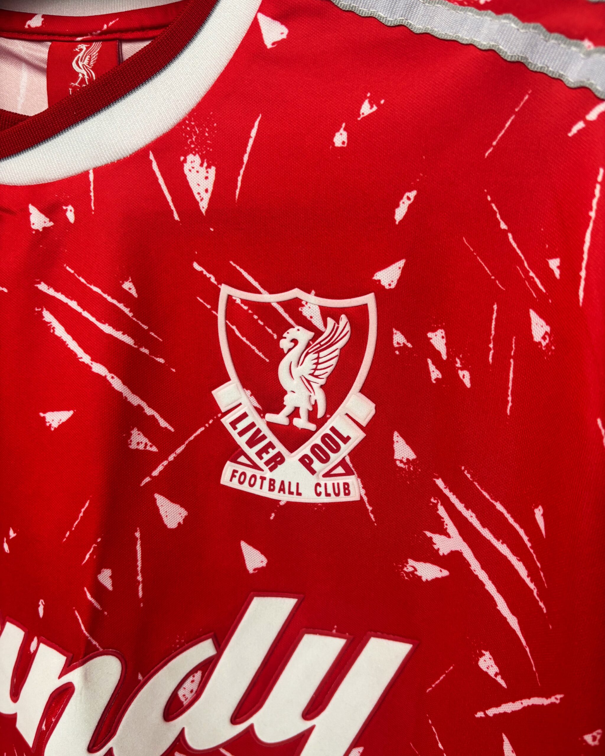 Liverpool Home Retro Master 1989/90(Authentic-Oversized Fit)