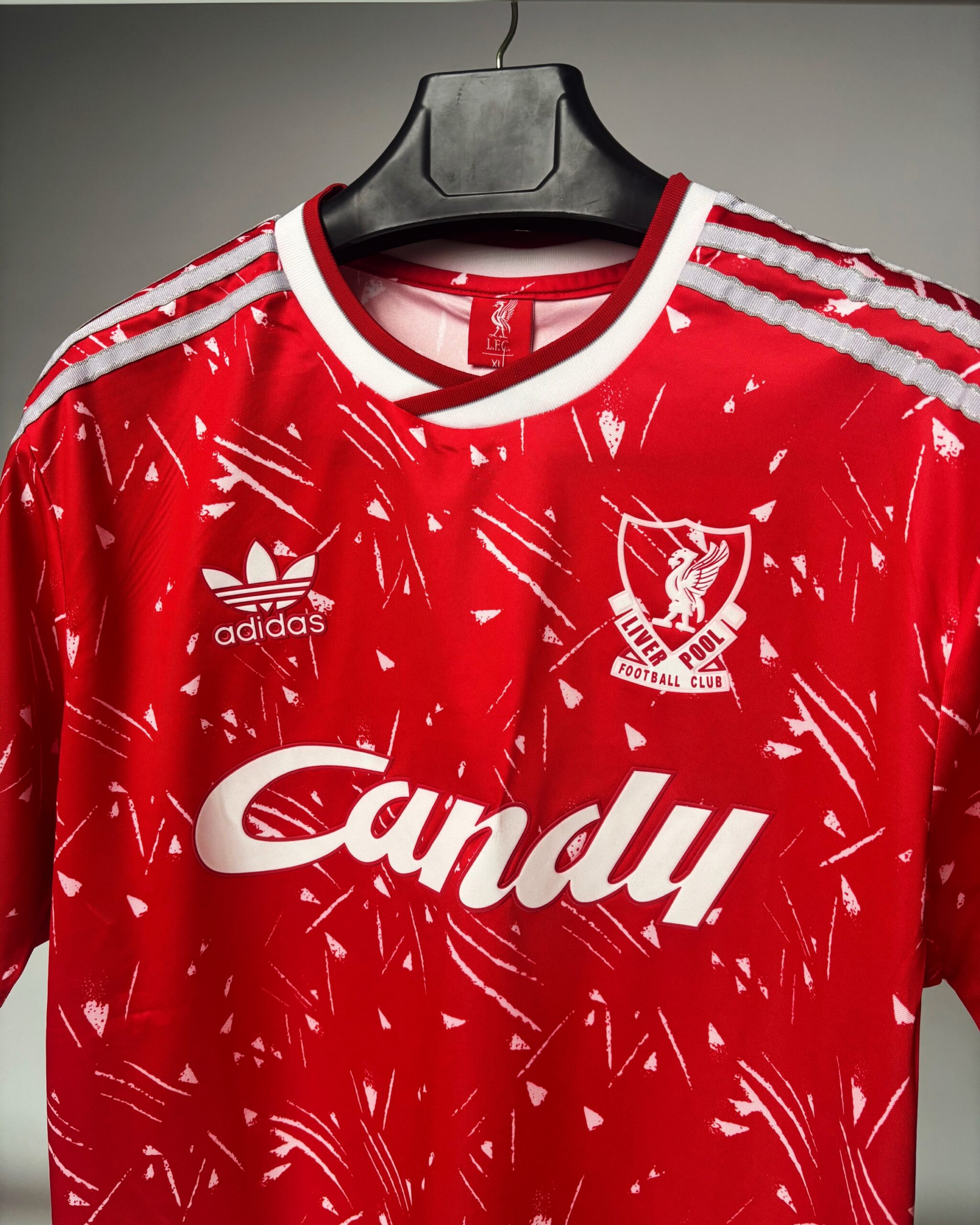 Liverpool Home Retro Master 1989/90(Authentic-Oversized Fit)
