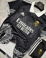 Real Madrid Black Dragon Set Jersey