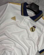 Real Madrid Training White Polo (Premium Quality)24/25 - Image 2