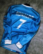 Ronaldo Real Madrid Away Sublimation Embroidery -2017/18 - Image 3