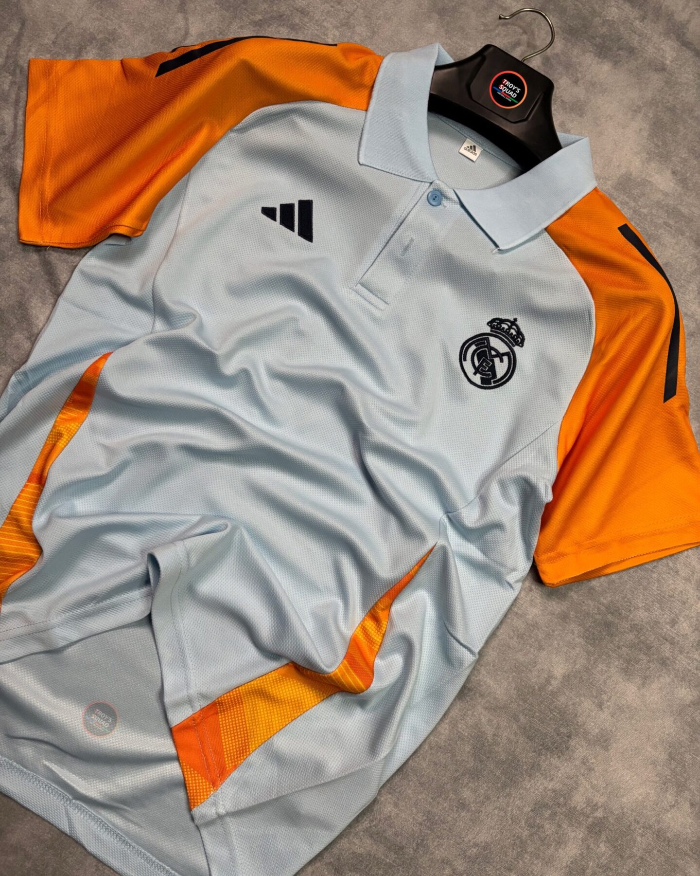 5a908594-ca43-47a8-a83d-805d8129d512 Real Madrid Training Polo Blue (Premium Quality)24/25 - Image 1