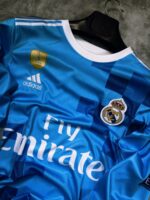 Ronaldo Real Madrid Away Sublimation Embroidery -2017/18 - Image 2