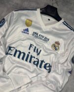 Ronaldo Real Madrid Home Sublimation Embroidery -2017/18 - Image 2
