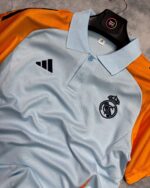 Real Madrid Training Polo Blue (Premium Quality)24/25 - Image 2