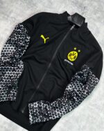 Borussia Dortmund Black Zipper - Relaxed Fit
