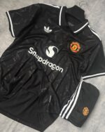 Manchester United Special Edition Black Set-25/26 - With Shorts