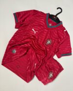Kids Portugal Home 2026 World Cup (with shorts)