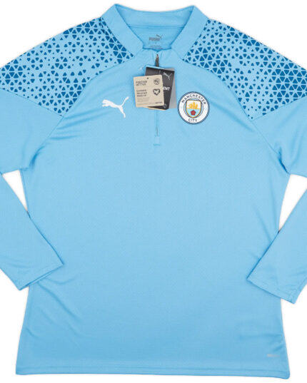 Manchester City Home Shirt Zipper- Relax Fit