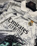 Real Madrid Dragon Grey Black Special Edtion- 2025/26 Set (with shorts) - Image 2