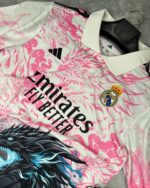 Real Madrid Dragon Pink Blue Special Edtion- 2025/26 Set (with shorts) - Image 2