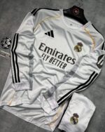 Real Madrid Home Full Sleeve Set 2025/26 (with Shorts)