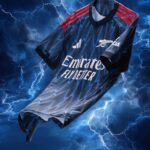 Arsenal Away Blue Player version 25/26