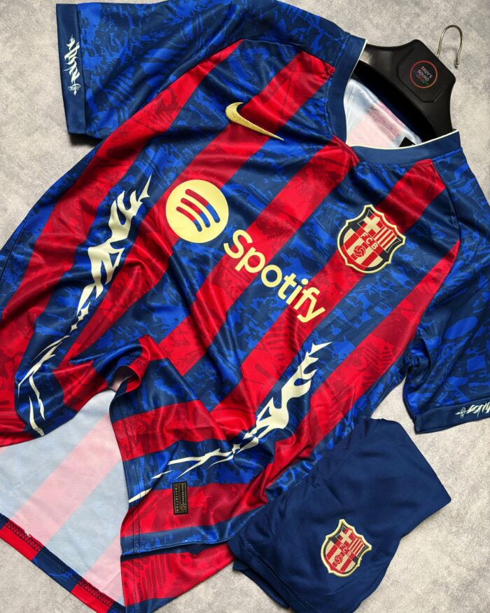 Barcelona Special Edition V Neck -Set 2025/26 (with shorts) - Image 1