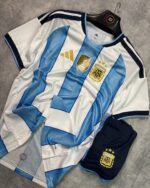 Argentina Home World Cup Set (with shorts + Patch) 2026