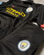 Manchester City Black Special Edition Set 2025-26 (with Shorts) - Image 3
