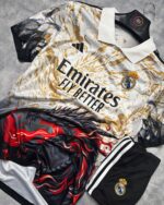 Real Madrid Dragon Yellow Red Special Edtion- 2025/26 Set (with shorts)