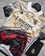 Real Madrid Dragon Yellow Red Special Edtion- 2025/26 Set (with shorts)