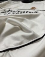 Real Madrid T-Shirt Round Neck Drop Shoulder - (White) - Image 3