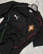 Portugal T-Shirt Round Neck Drop Shoulder - (Black)