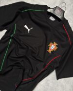 Portugal T-Shirt Round Neck Drop Shoulder - (Black)