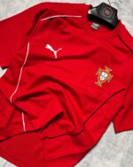 Portugal T-Shirt Round Neck Drop Shoulder - (Red)