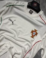 Portugal T-Shirt Round Neck Drop Shoulder - (White) - Image 2