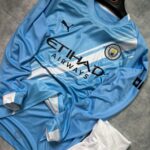 Manchester City Home Full Sleeve Set 2025/26 (with Shorts)