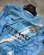Manchester City Home Full Sleeve Set 2025/26 (with Shorts) - Image 2
