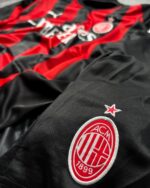 Ac Milan Home  Full Sleeve Set- 25/26 (with Shorts) - Image 3
