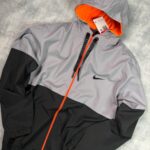 Grey Black Premium Hoodie