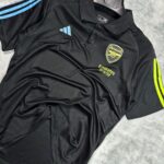 Arsenal Training Black Polo - 24/25