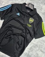 Arsenal Training Black Polo - 24/25
