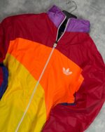 Colour Block Premium Wind Cheater Jacket - Image 2