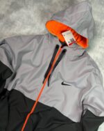 Grey Black Premium Hoodie - Image 2
