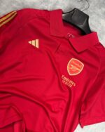 Arsenal Training Black Polo - 24/25 - Image 6