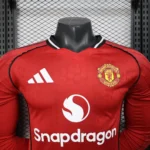 Manchester United Home Player Version Full Sleeve -25/26 - Image 3