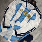 Argentina Home World Cup Full Sleeve Set (with shorts + Patch) 2026