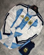 Argentina Home World Cup Full Sleeve Set (with shorts + Patch) 2026