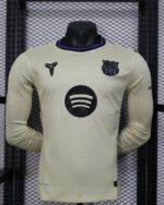 Barcelona Away Player Version Full Sleeve 2025/26