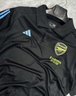 Arsenal Training Black Polo - 24/25 - Image 2